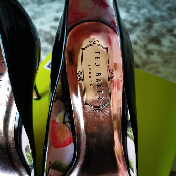 TED BAKER KAAWA PUMPS BLACK SIZE 7.5 - Picture 4 of 10